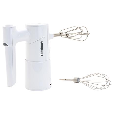 Cuisinart 5-Speed Hand Mixer with Storage Case - White