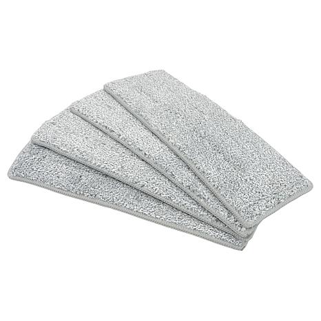 Handimop Clearly Clean HandiMop Microfiber Pad Refills - Set of 4