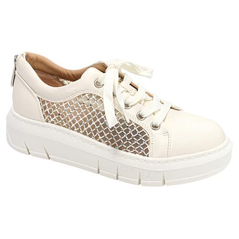 Charles By Charles David Charles David Sean Closed Toe Fashion Sneaker - White - Size 8 1/2