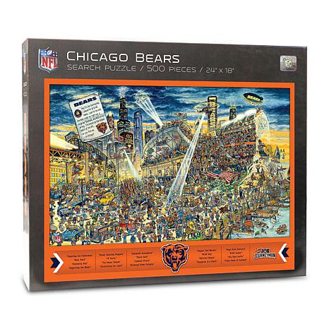 Football Fan Shop Officially-Licensed NFL Joe Journeyman Puzzle - Chicago Bears