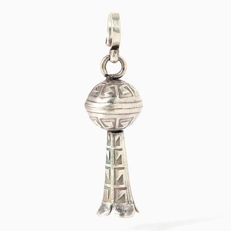 Chaco Canyon Sterling Silver Squash Blossom Charm