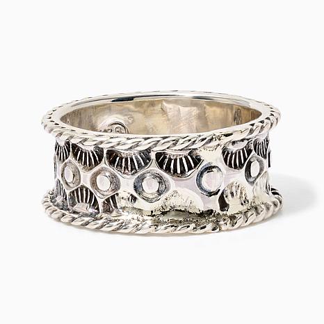 Chaco Canyon Handcrafted Sterling Silver Ring - Silver