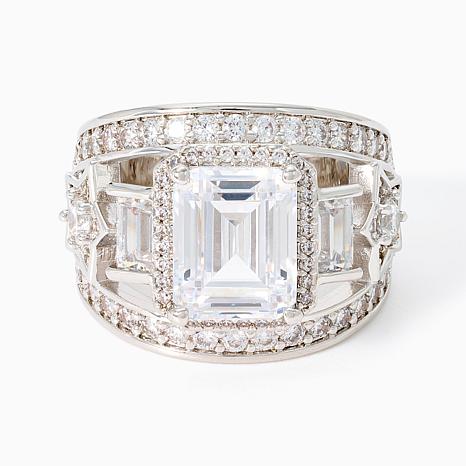 Radiance by Absolute™ 5.59cttw Cocktail Ring - Metallic