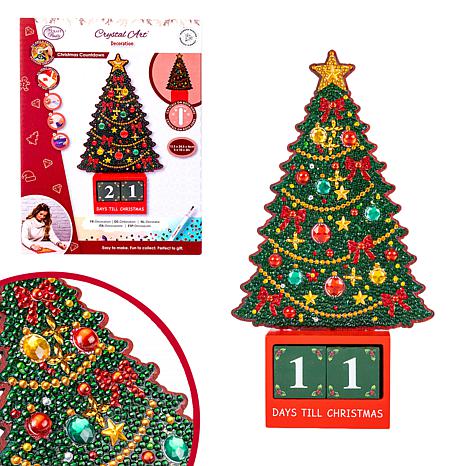 Craft Buddy Crystal Art  Decoration - Christmas Countdown Advent Calendar