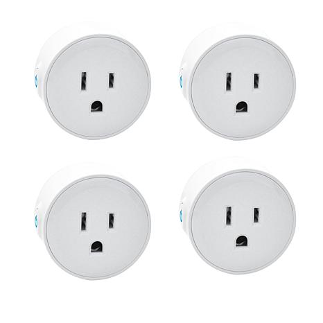 Digital Gadgets 4-pack Mini Wi-Fi Smart Plugs