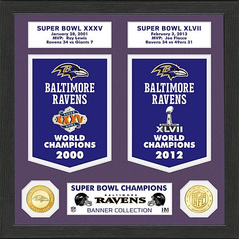 Highland Mint Officially Licensed NFL Super Bowl Collection Photo Mint -Ravens