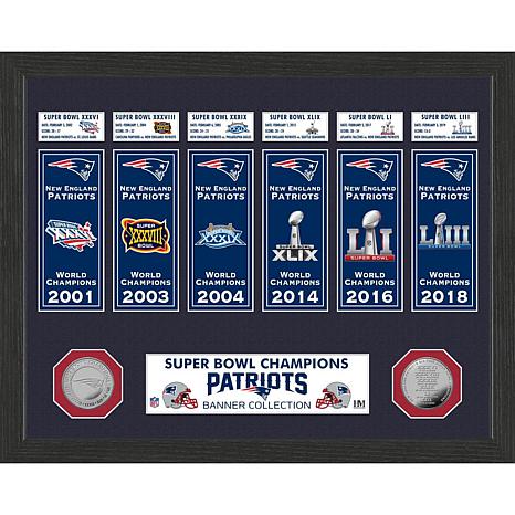 Highland Mint Officially Licensed NFL Super Bowl Collection Photo Mint - Patriots