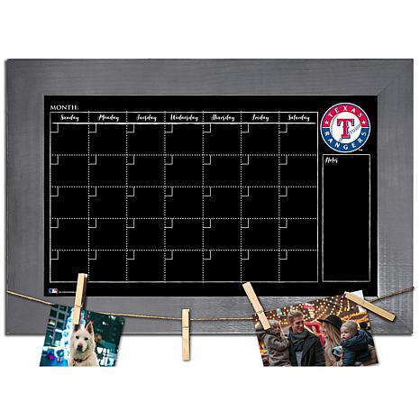 Fan Creations Officially Licensed MLB Monthly Chalkboard - Texas Rangers
