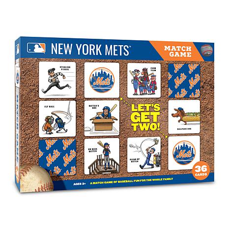 You the Fan Officially Licensed MLB Licensed Memory Match Game - New York Mets