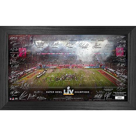 Highland Mint NFL Tampa Bay Buccaneers  Super Bowl LV Champs Signature Photo Frame