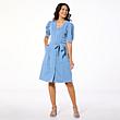 C Wonder Wonder Stretch Knit Denim Dress
