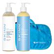 SKINN Non-Negotiables AM & PM Cleansers with Makeup Remover Cloth
