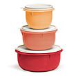Tupperware 6-piece Fix-N-Mix Mixing Bowl Set