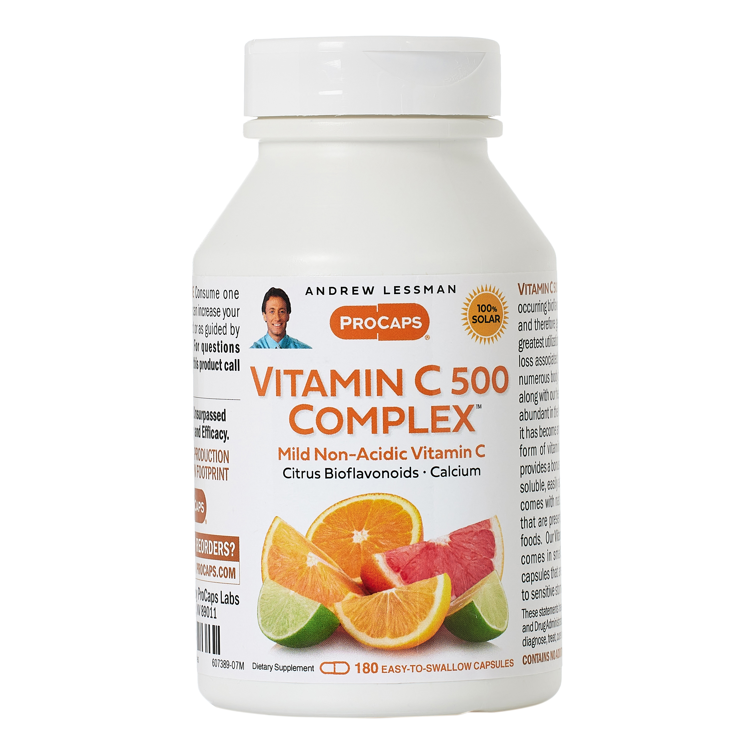 Vitamin C500 Complex 180 Capsules 6774991 HSN