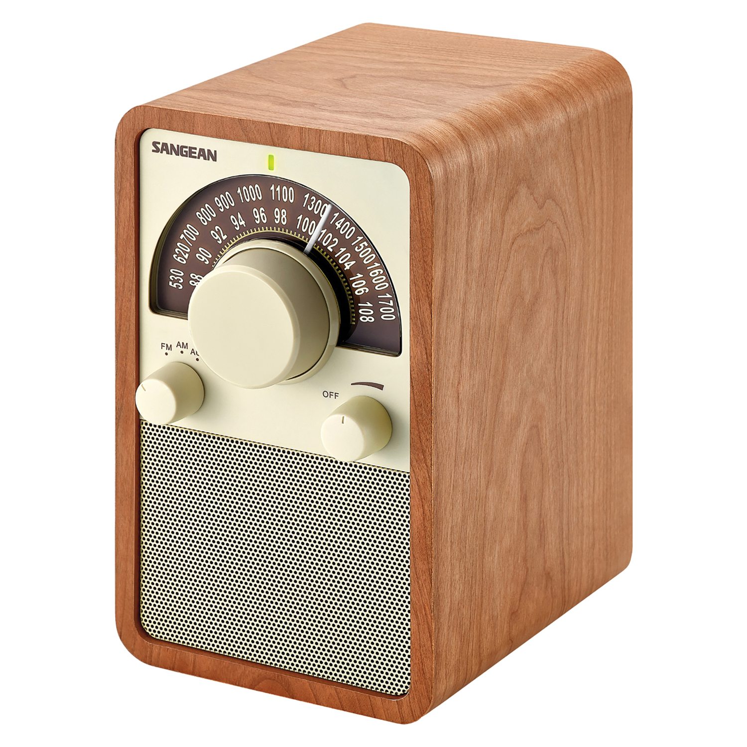 Sangean AM/FM Tabletop Radio (Walnut) 20176476 HSN