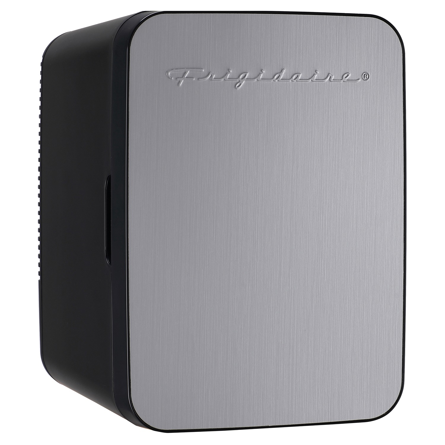 Frigidaire 10Liter, 15Can Retro Stainless Steel Mini Fridge