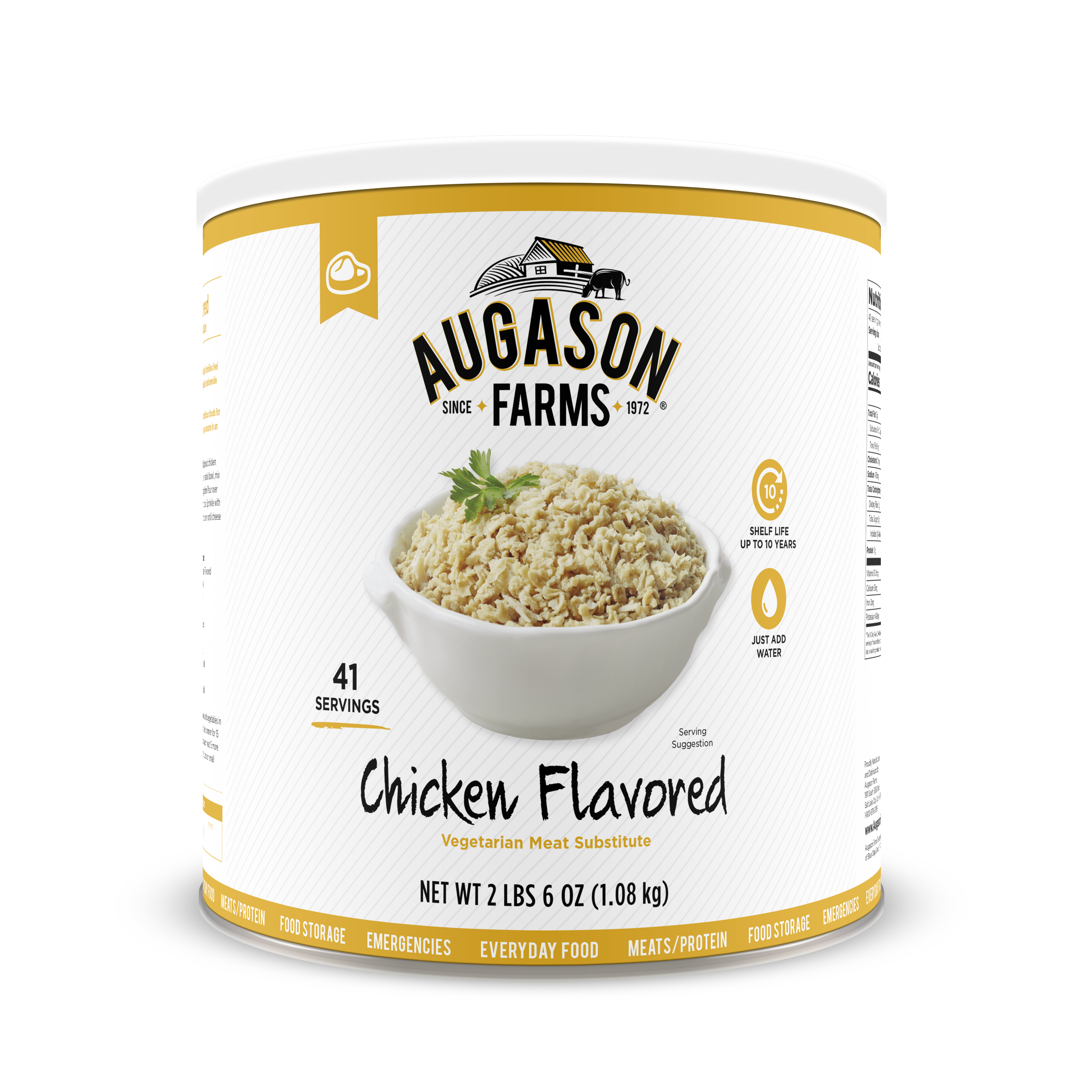 augason farms vegetarian meat substitute