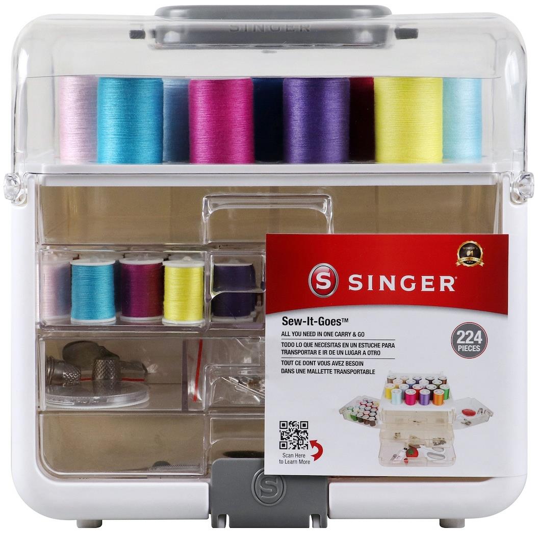 Singer Sew It Goes Essentials 224piece Sewing Kit 20271573 HSN