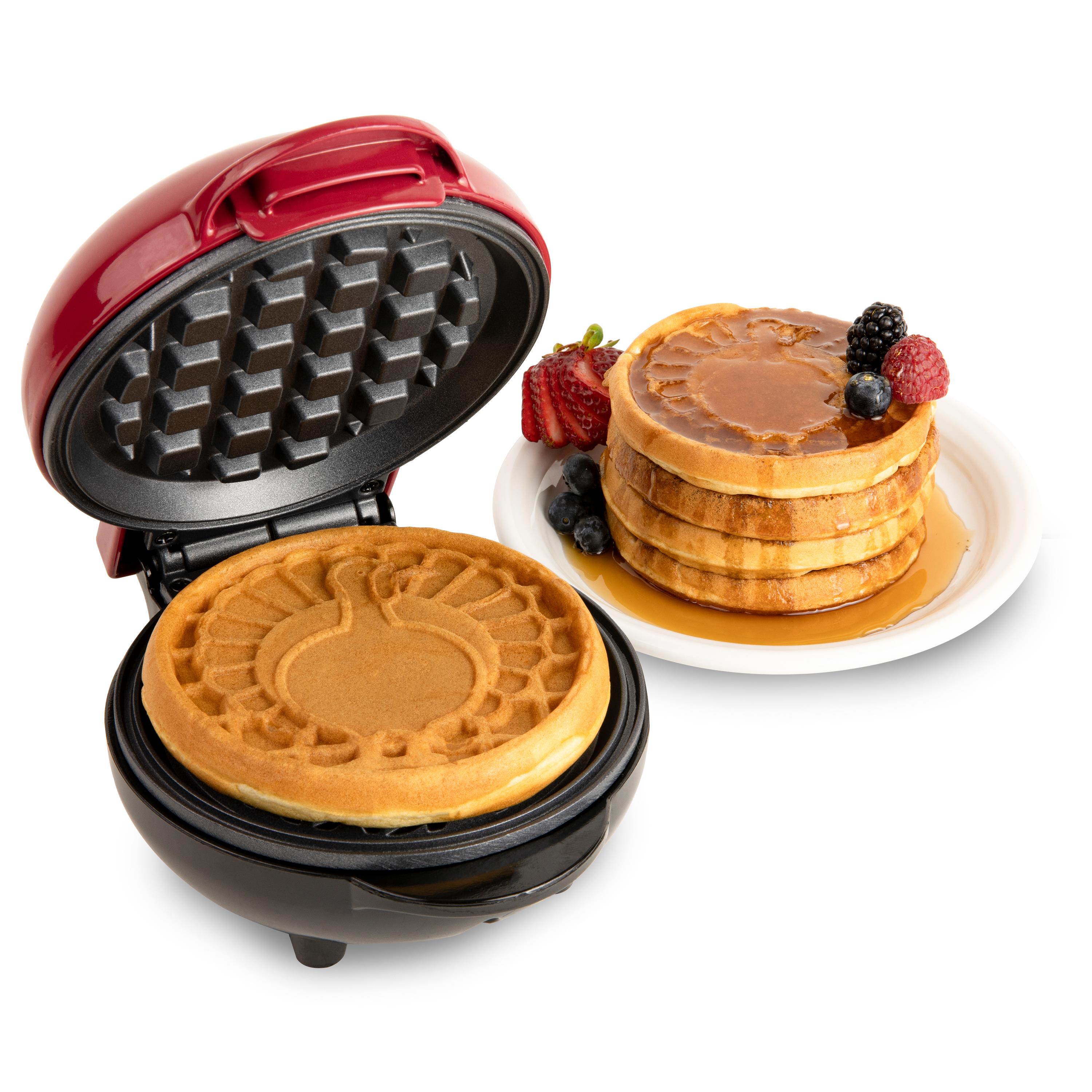 Nostalgia MyMini Turkey Waffle Maker Model MWFTRKY5CRBY 20512948 HSN
