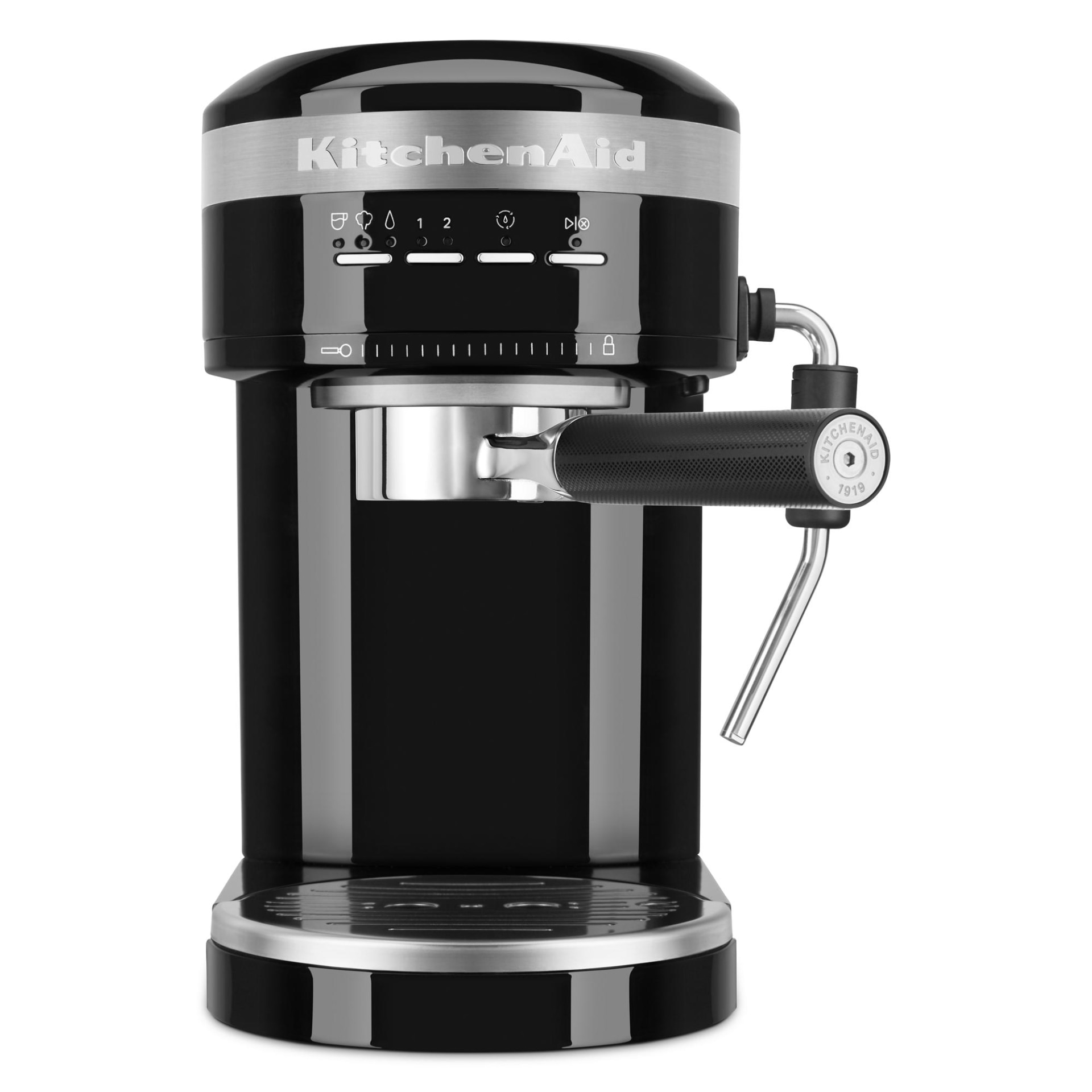 KitchenAid Semi Automatic Espresso Machine Onyx Black 20529335 HSN    ~20529335w 