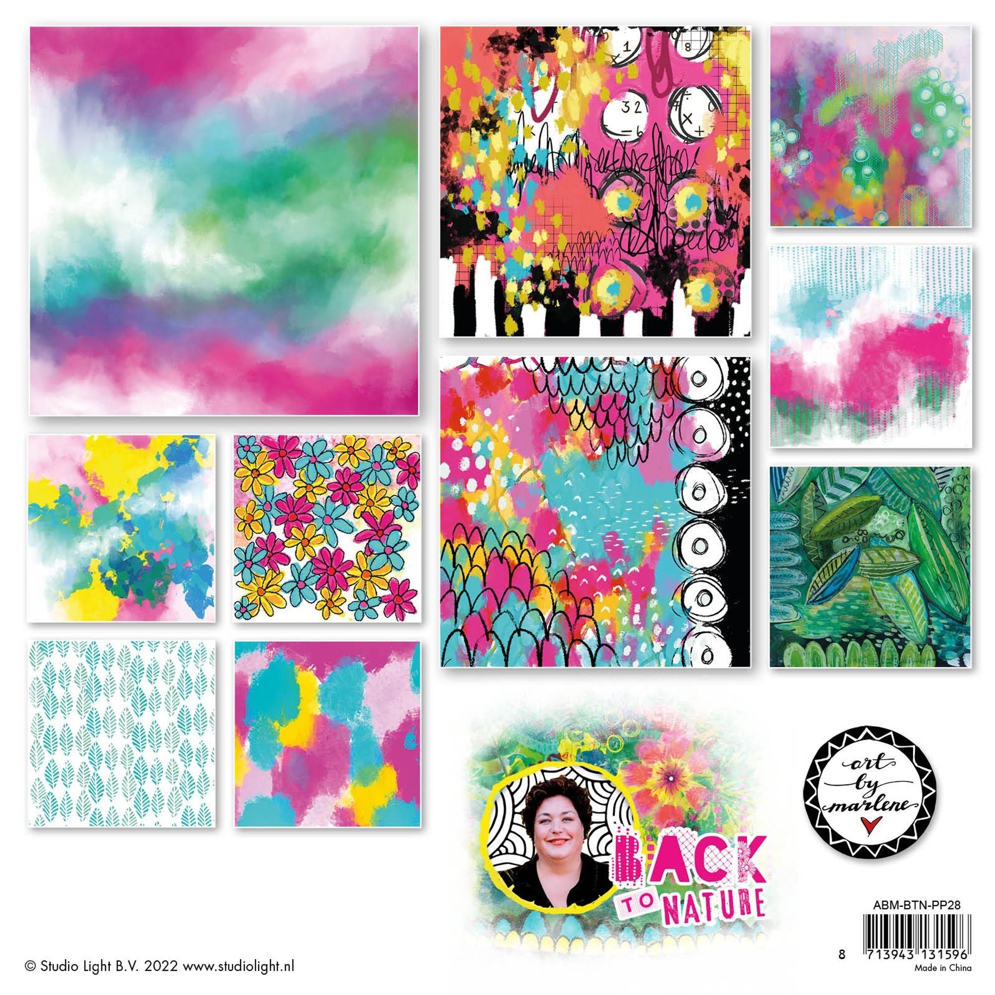 Studio Light ABM Paper Pad "Arty Back To Nature" 20628513 HSN
