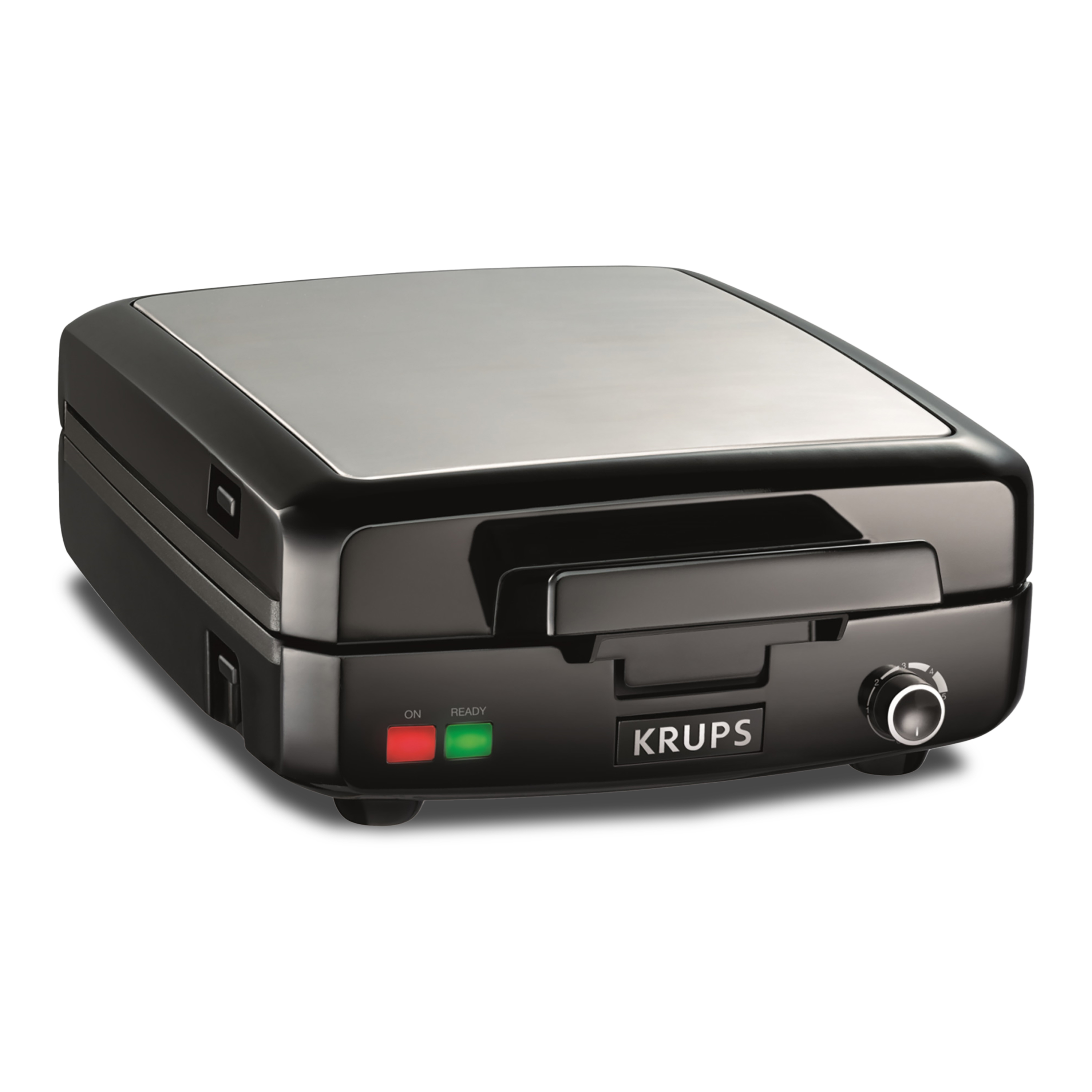 KRUPS GQ502D51 4Slice Belgian Waffle Maker 20727173 HSN