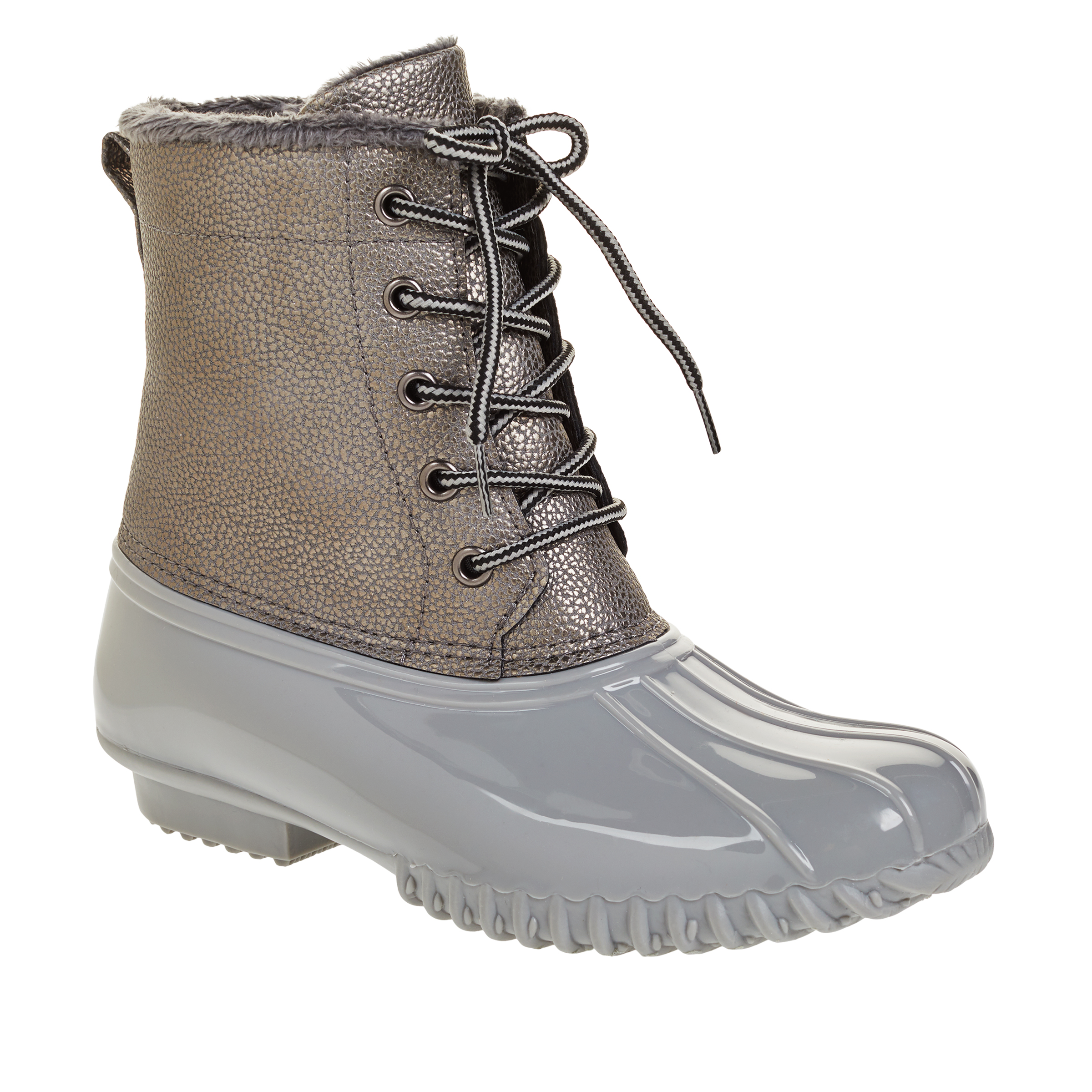 Sporto® Bella Waterproof LaceUp Duck Boot with Zipper 9191789 HSN