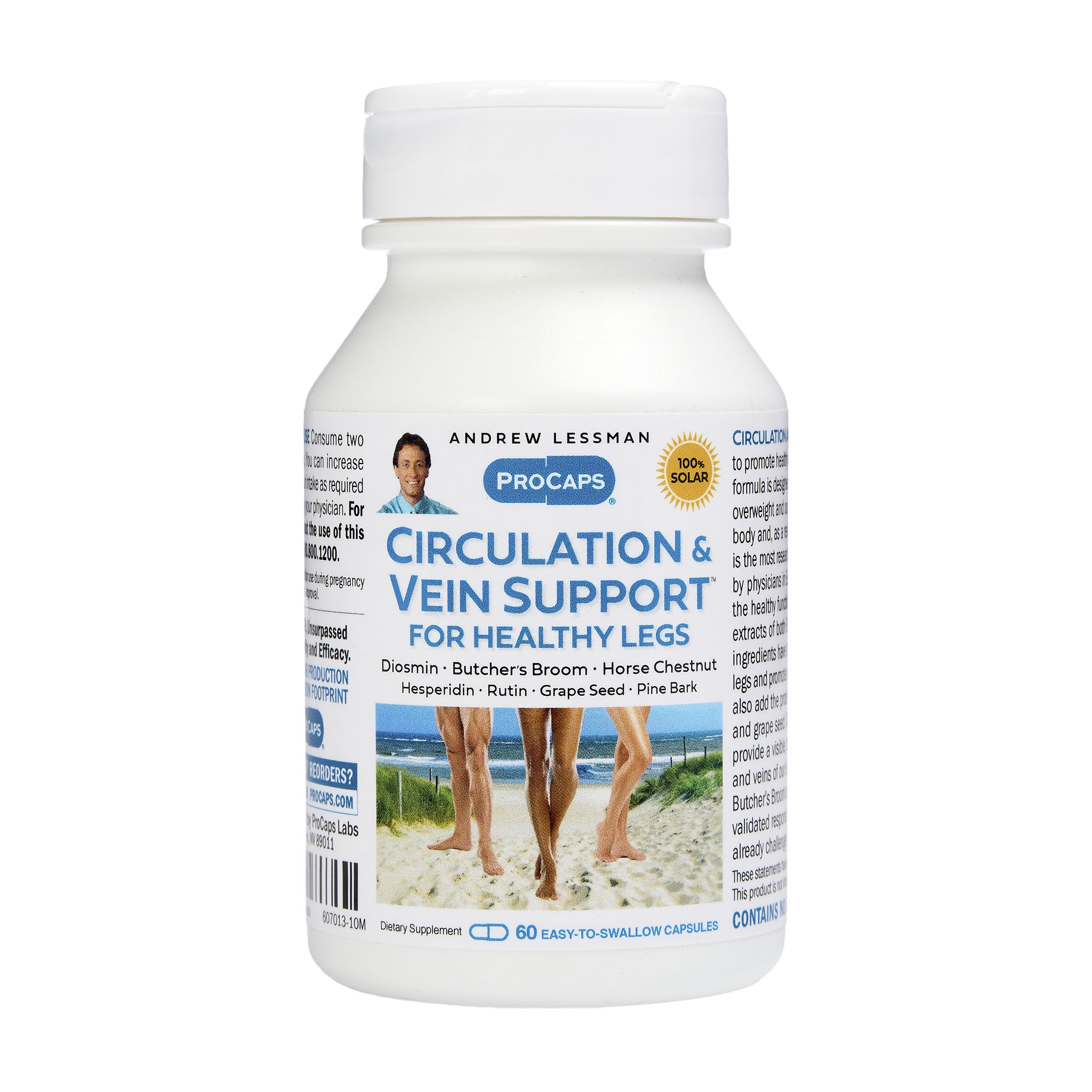 Circulation and Vein Support for Healthy Legs - 60 Capsules - 9400385 | HSN