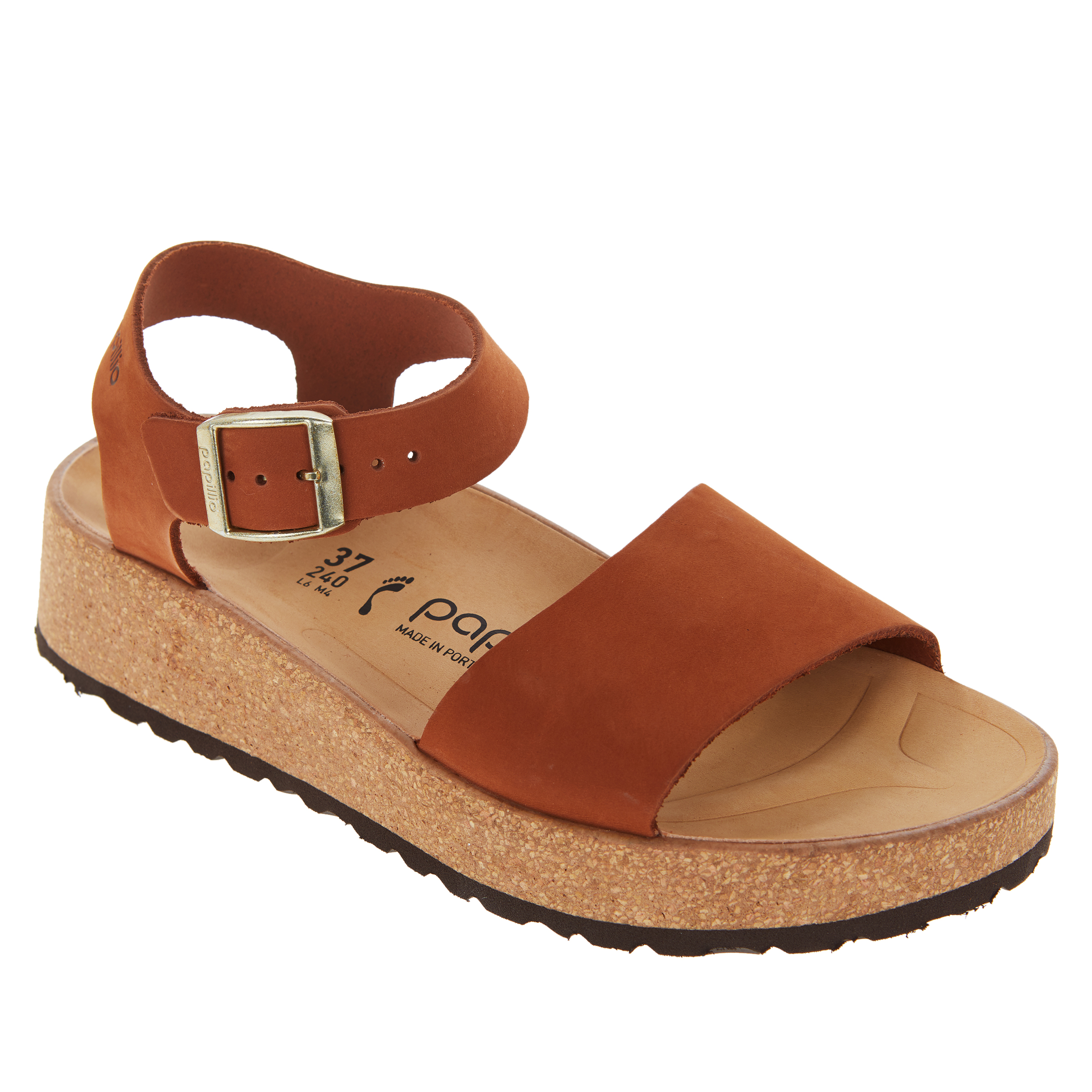 Papillio by Birkenstock Glenda Leather Wedge Sandal - 9873921 | HSN