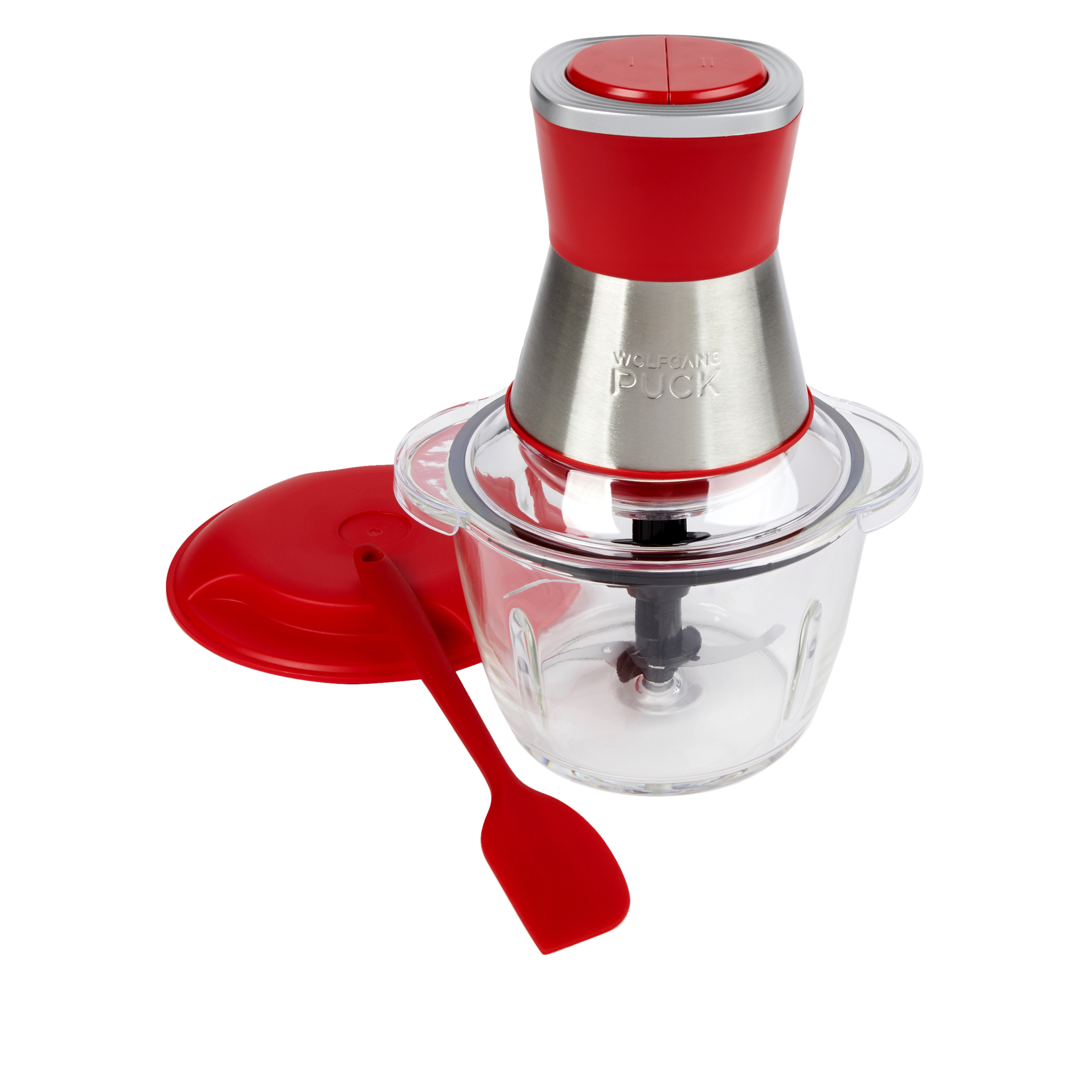 Wolfgang Puck Powerful 350W Glass Bowl Chopper w/2Speed Control