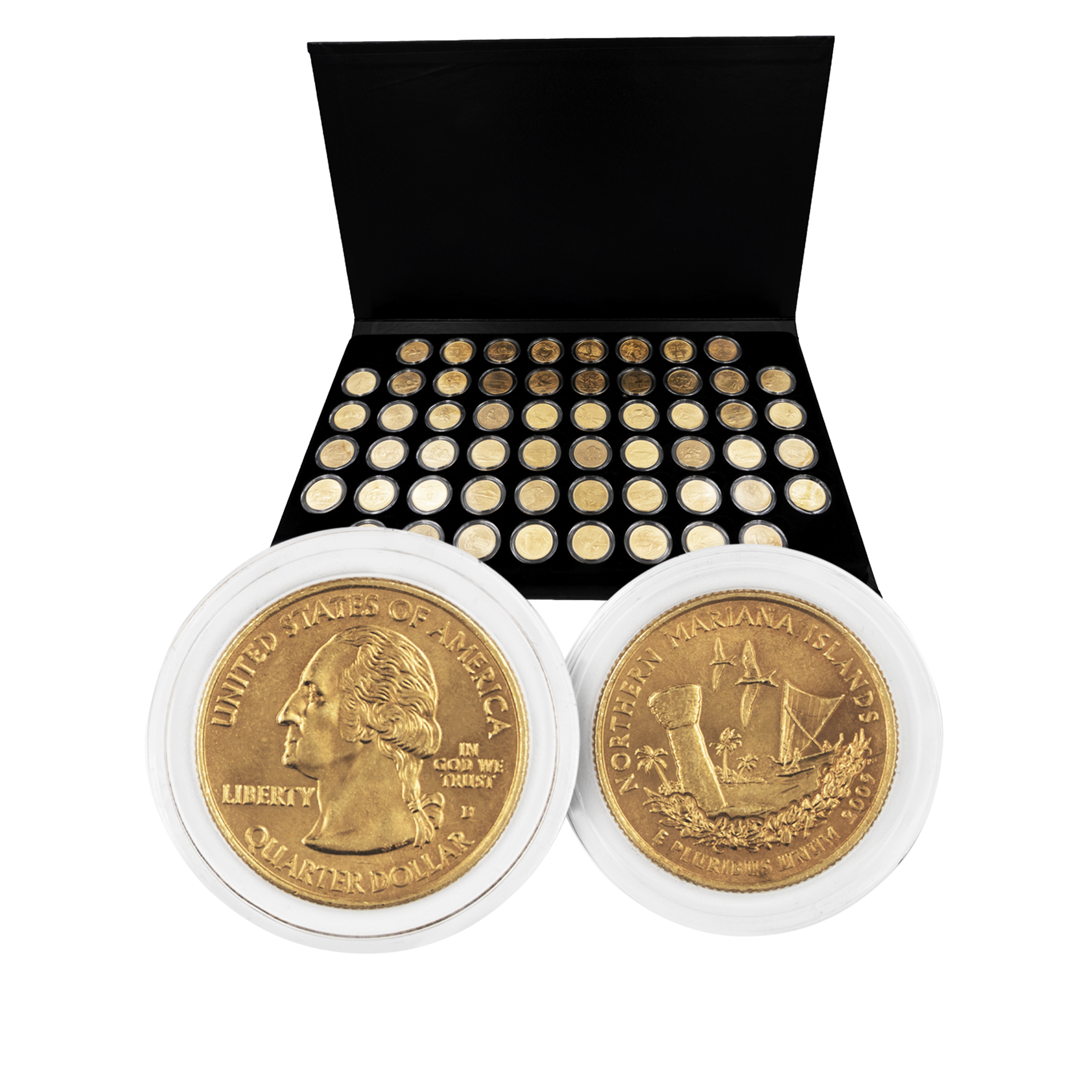 1999-to-2009-24k-gold-plated-state-quarters-set-of-56-20442060-hsn