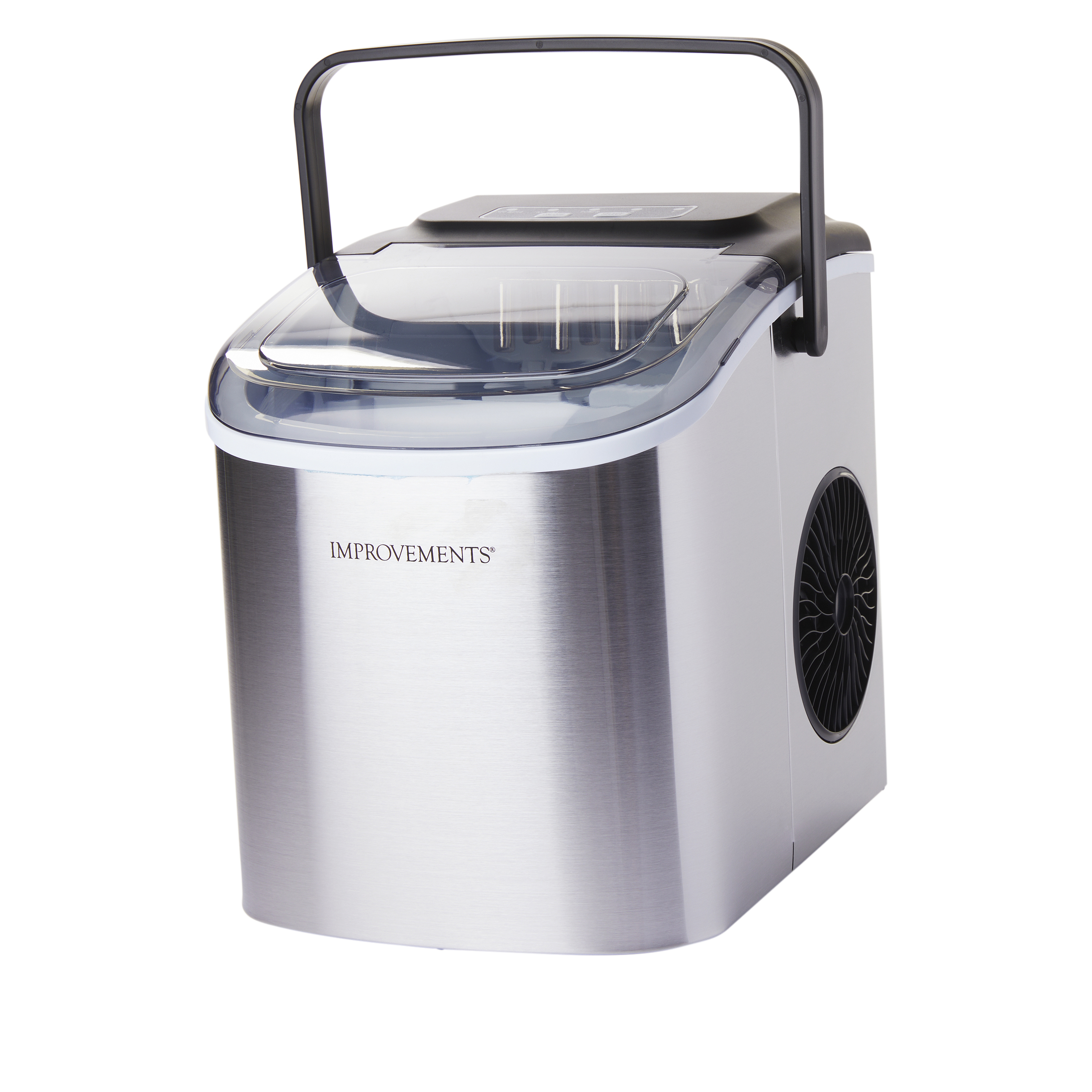 Improvements 26 lb. Portable Compact Ice Maker with Handle 20648379 HSN