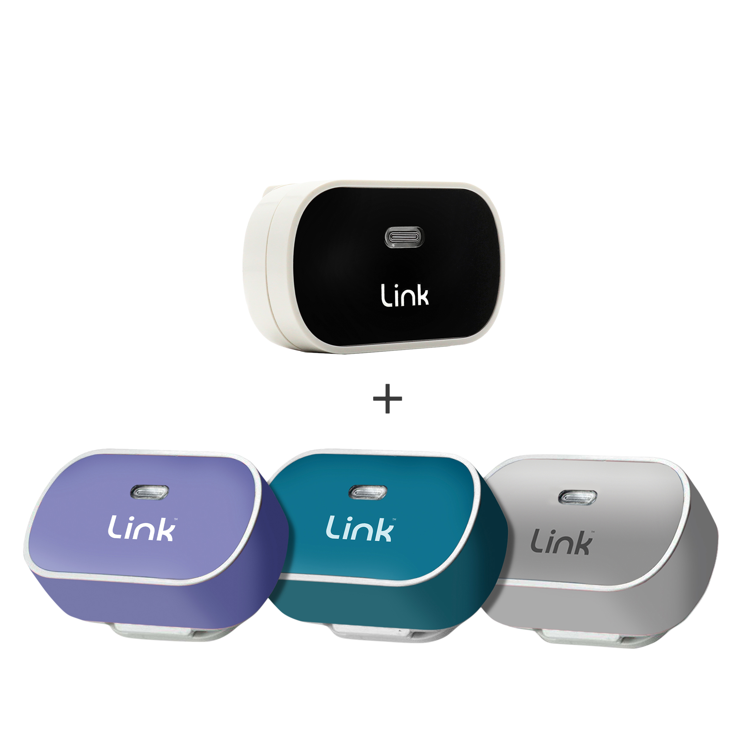 Link My Pet Smart Pet GPS and Activity Tracker with 3 Wraps Jewel