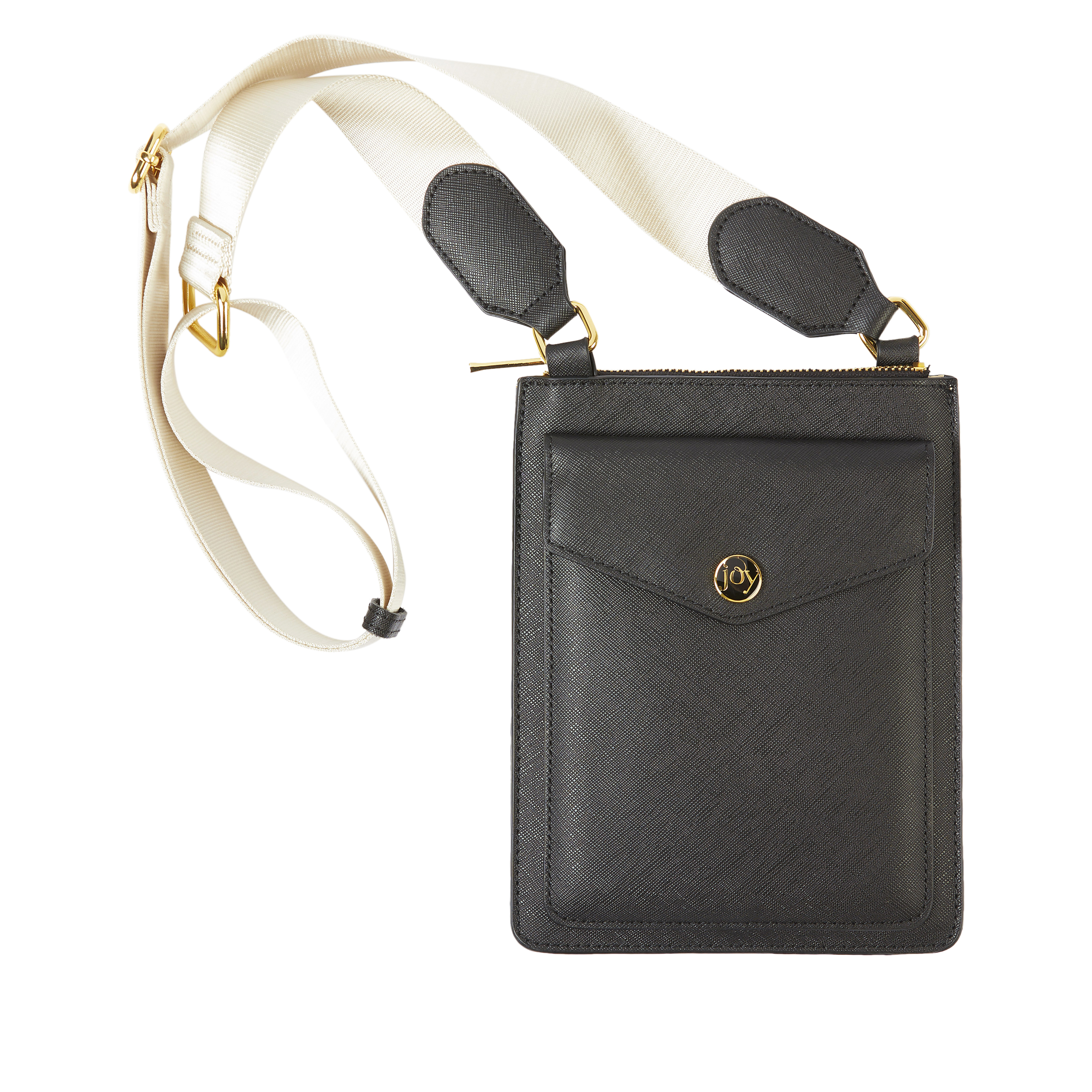 Joy Clean & Chic Saffiano Leather Slimline Bag with RFID Tech