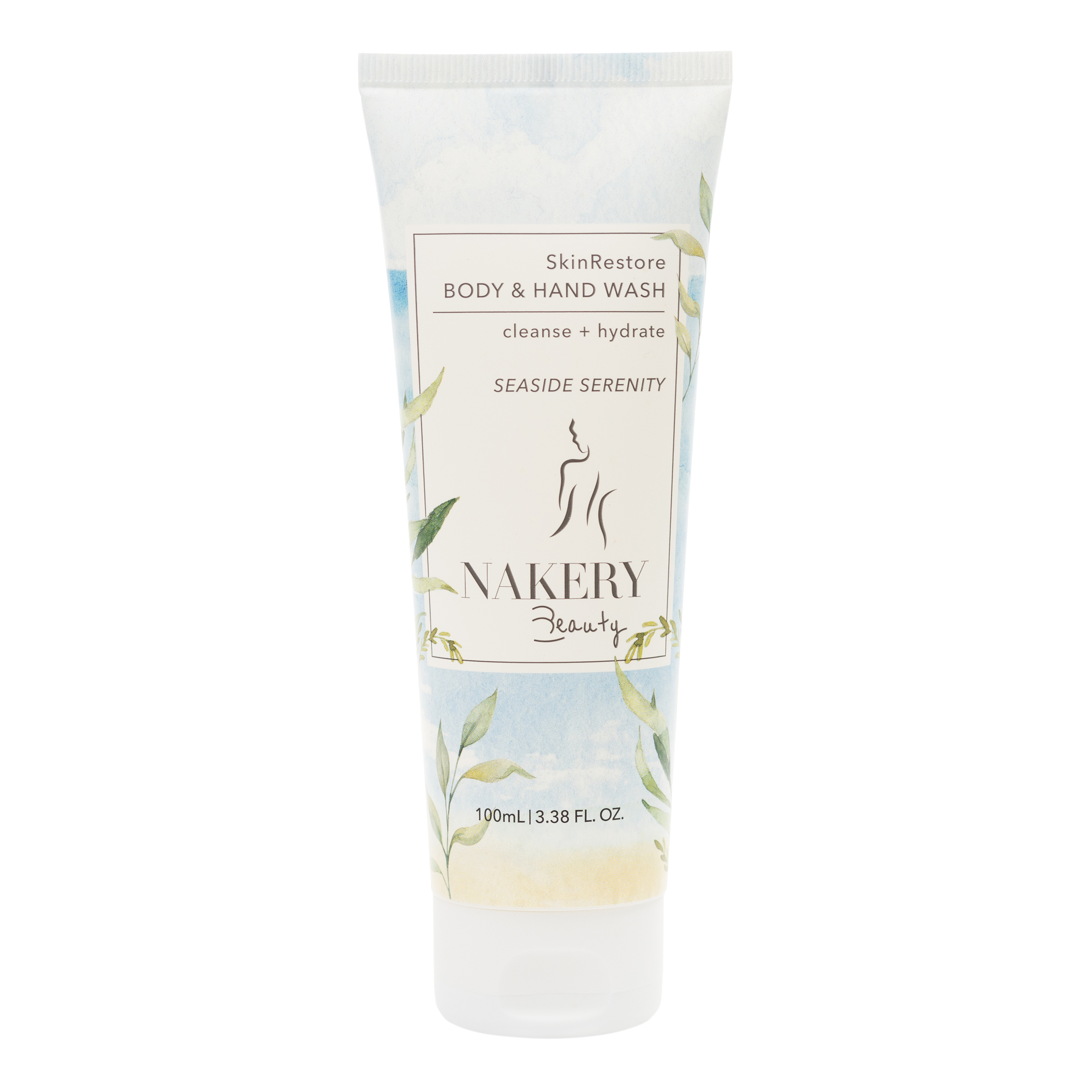 Nakery Beauty Seaside Serenity SkinRestore Face, Body & Hair Wash ...