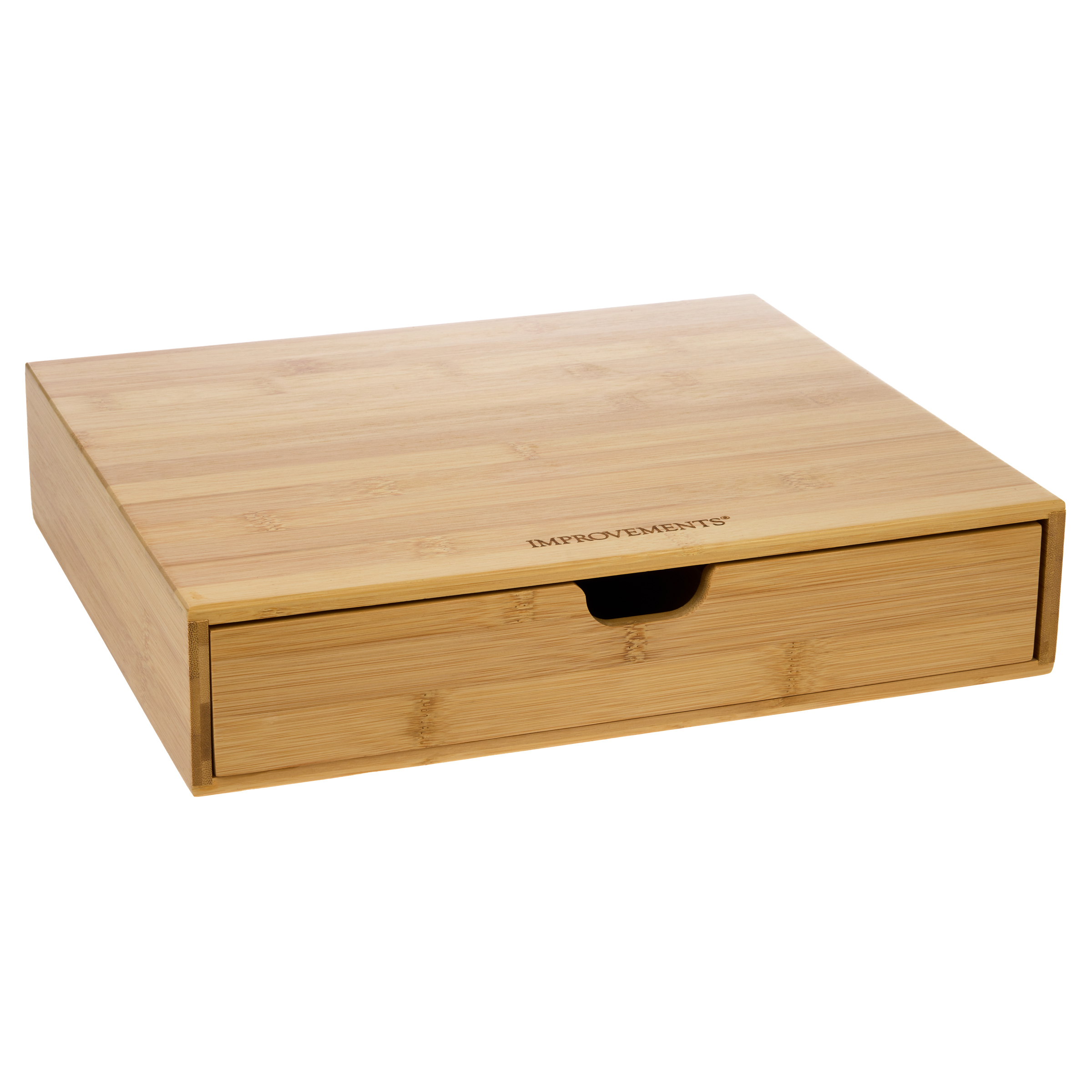 Improvements Countertop Bamboo Storage Drawer | HSN