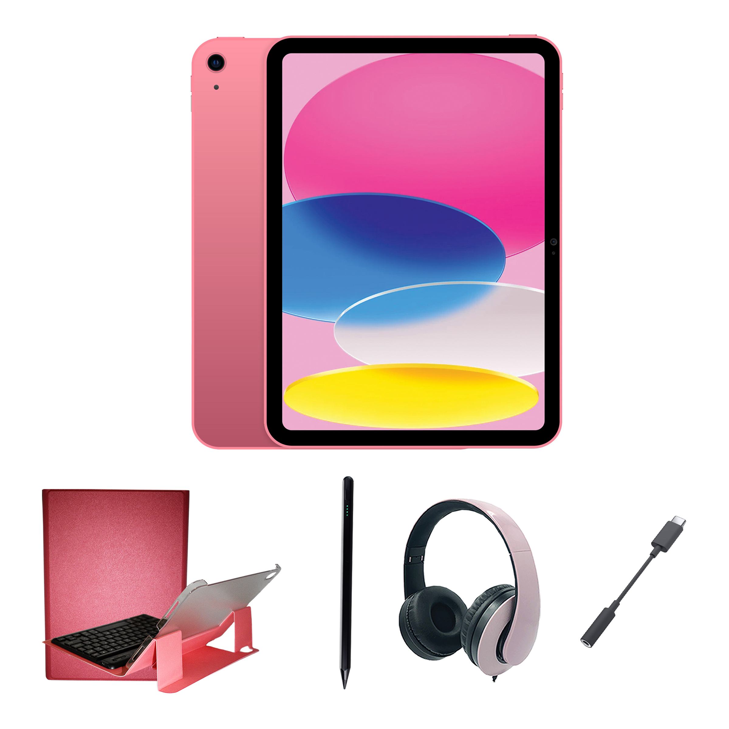Apple iPad 10.9" 10th Gen 256GB Bundle w/Active Stylus Pen 10093885 HSN