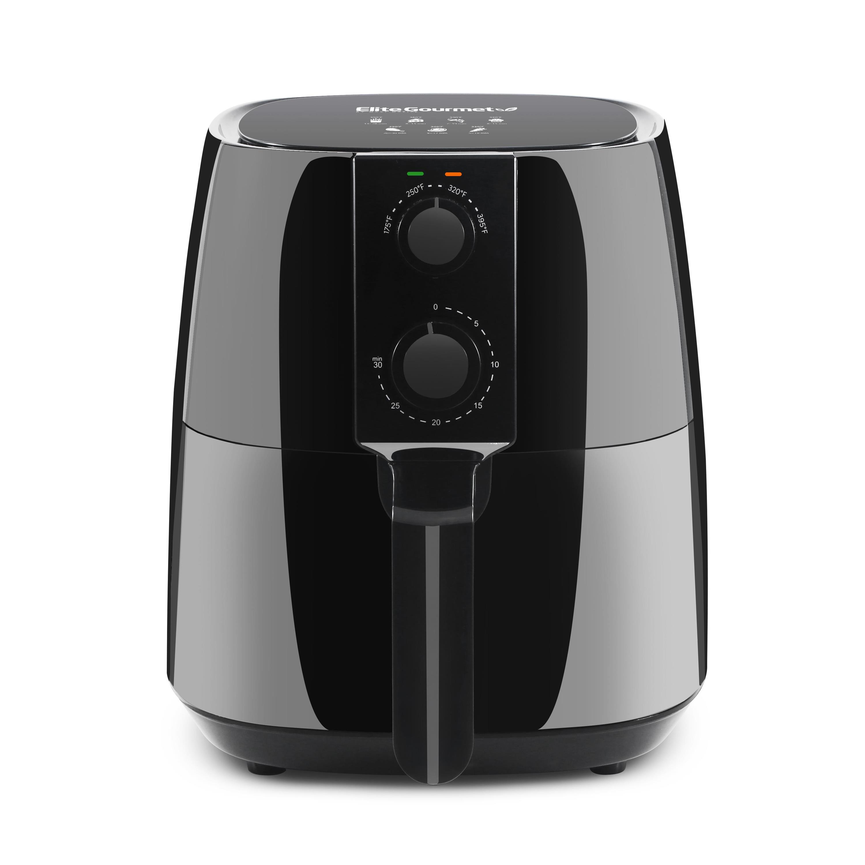 Maxi-Matic Elite Gourmet 4-Qt Air Fryer - Black - 9796439 | HSN