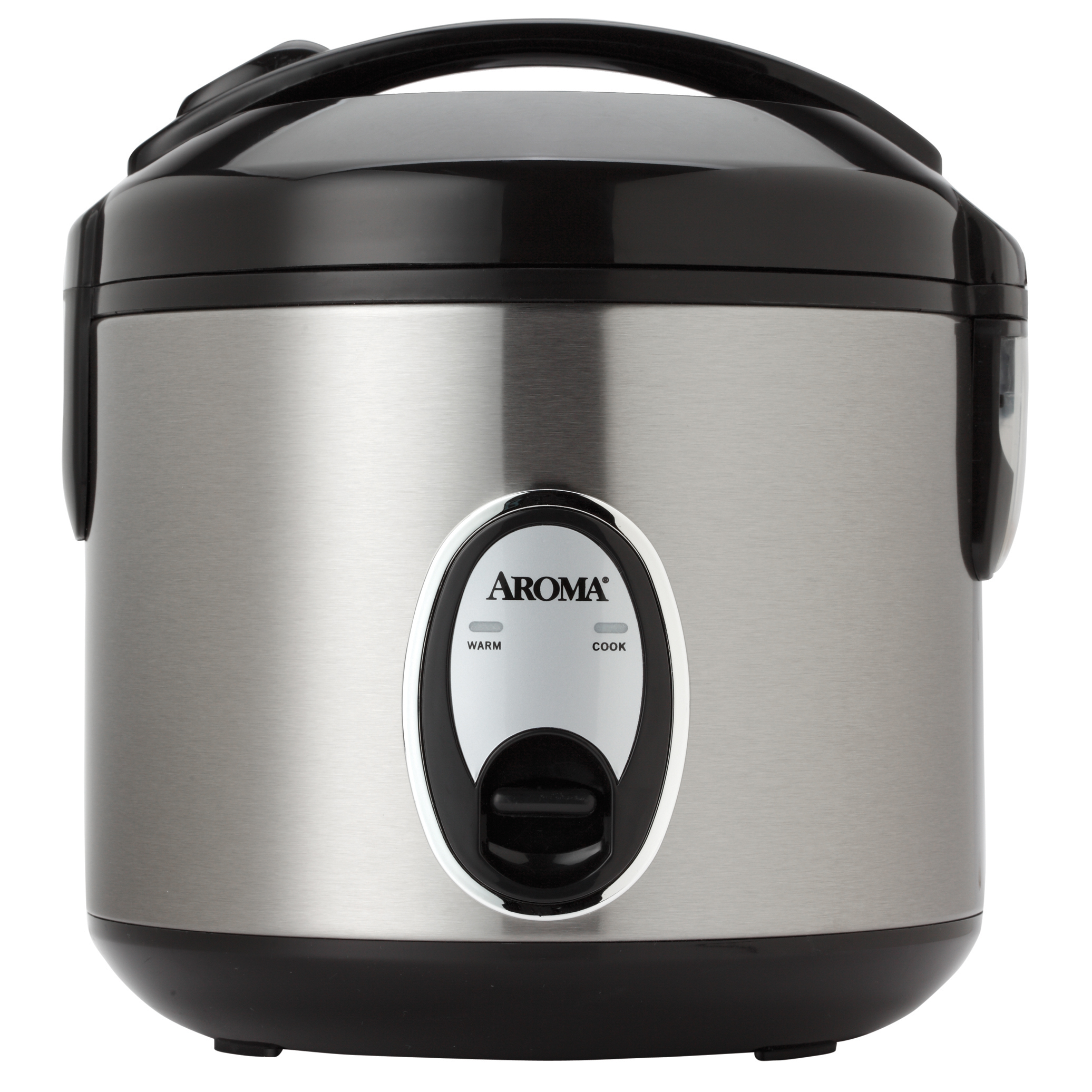 AROMA® 8Cup(cooked)/2Qt. Rice Cooker and Food Steamer (ARC914SB