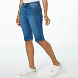 DG2VS ButtonDetailBermudaShort - 22647878 | HSN