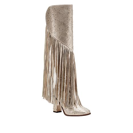 Jessica simpson cheap silver boots