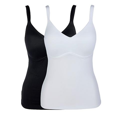 Rhonda Shear 2-pack Molded Cup Cami Tank Top - 22458857 | HSN