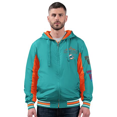 Officially Licensed NFL Commemorative Hooded Jacket - Vikings - Dolphins |  HSN