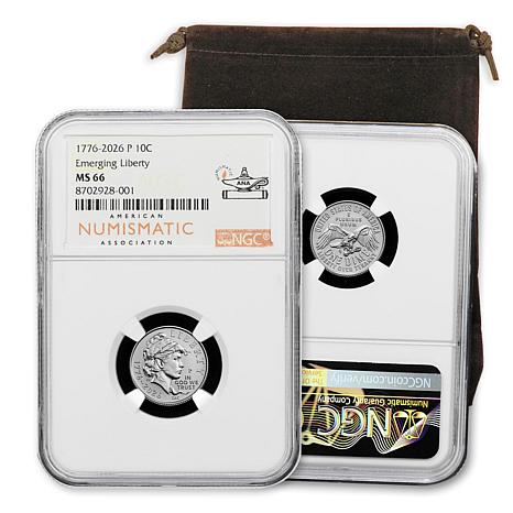 2026 Liberty Dime Philadelphia Mint NGC 66 ANA Release | HSN