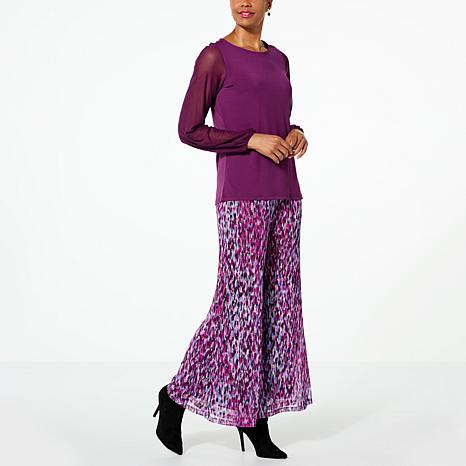 Antthony 2-piece Mesh Knit Pant Set