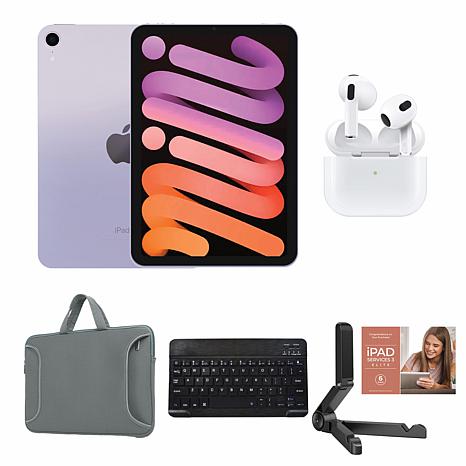 Apple iPad Mini 6, 64GB, Wi-Fi with Apple AirPods 3rd Gen Bundle