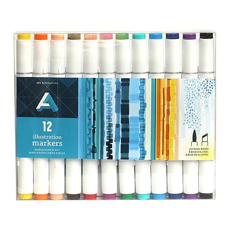 SAKURA Gelly Roll Glaze Pens Bright Assorted Colors 10-Pack