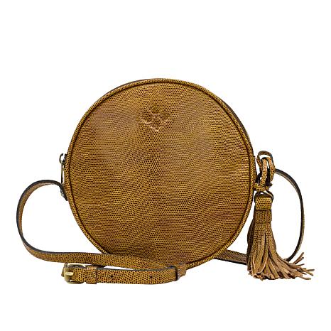 As Is Patricia Nash Scafati Canteen-Shaped Crossbody Bag - 20296785 | HSN
