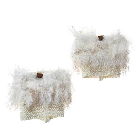 fur boot toppers