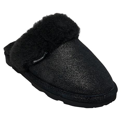 $39.99, Was $59.99, 33% Off! Bearpaw GiGi Suede Slippers with Rain and Stain Repellent dealfomo